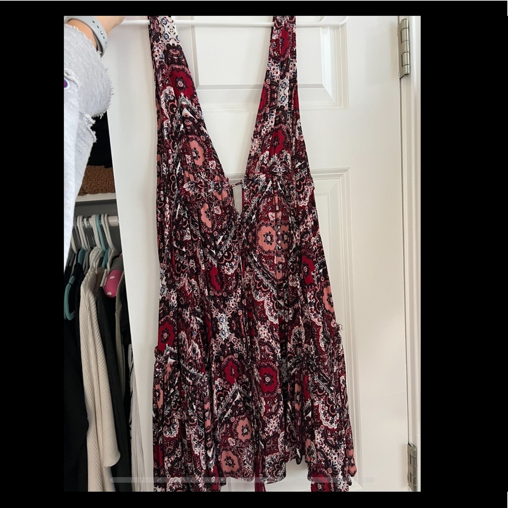 Boutique flowy mini dress